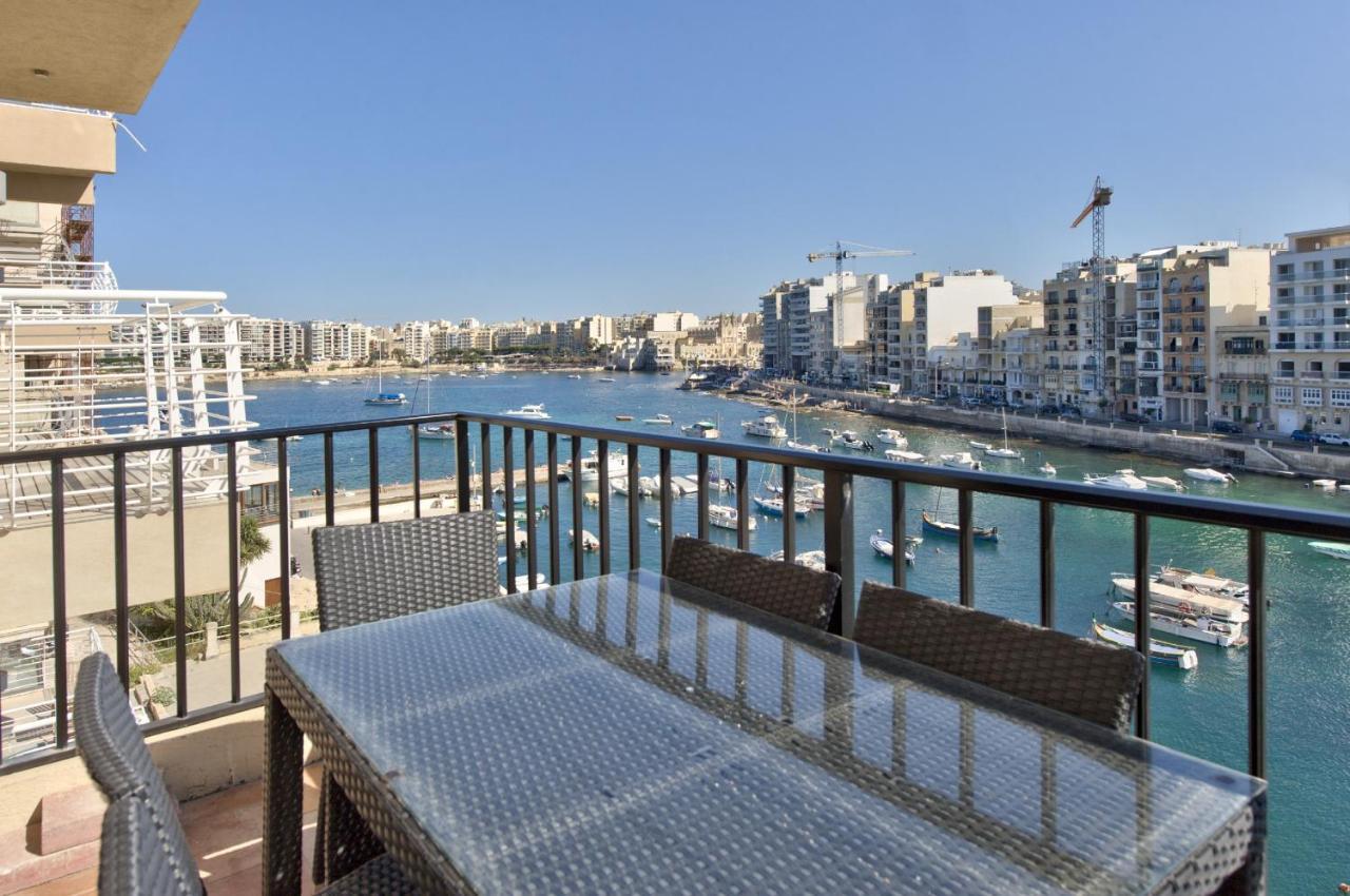 Spinola Court - Stunning Seaview Apartment & Penthouse On Spinola Bay By Shortletsmalta Saint Julian's ภายนอก รูปภาพ