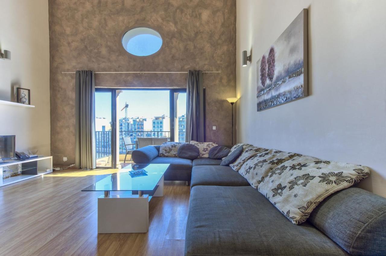 Spinola Court - Stunning Seaview Apartment & Penthouse On Spinola Bay By Shortletsmalta Saint Julian's ภายนอก รูปภาพ
