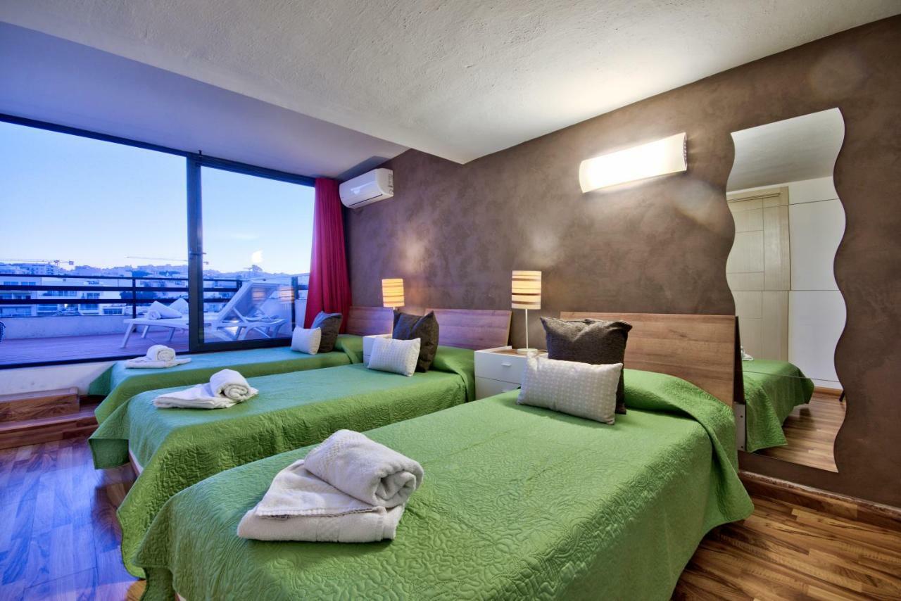 Spinola Court - Stunning Seaview Apartment & Penthouse On Spinola Bay By Shortletsmalta Saint Julian's ภายนอก รูปภาพ